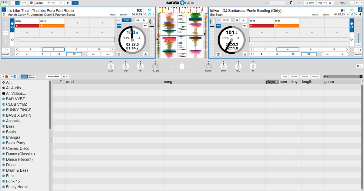 Serato DJ Pro 2 Feat