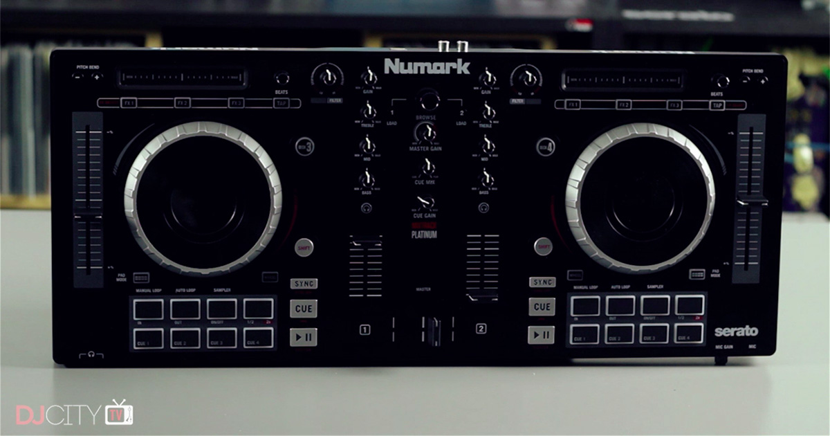 Numark Mixtrack Platinum DJ controller
