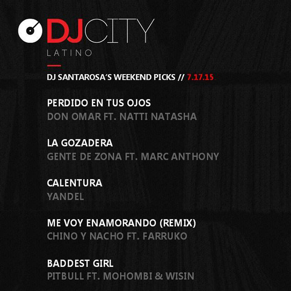 DJcity Latino Picks