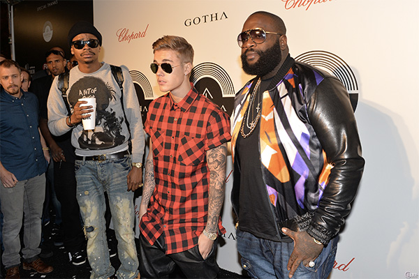 Justin Bieber and Rick Ross