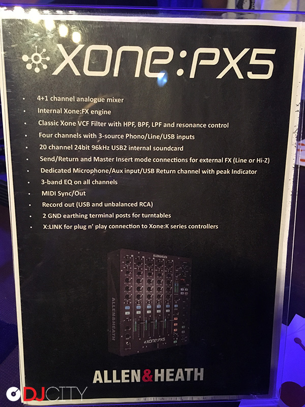 Xone:PX5 specs