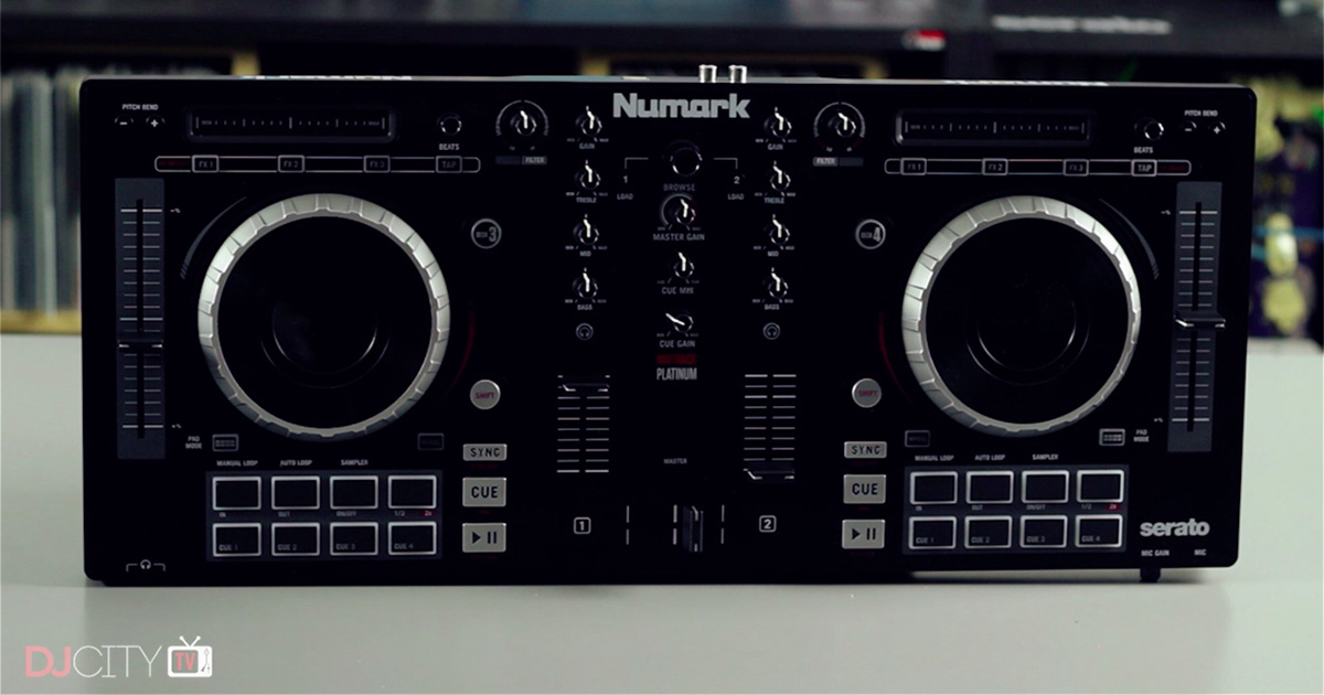 Numark Mixtrack Platinum DJ controller