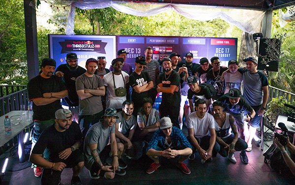 2016 Red Bull Thre3style world finalists