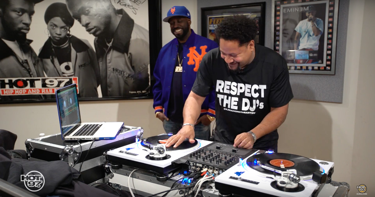 Watch DJ Diamond’s Routine for ‘5 Minutes of Funk’