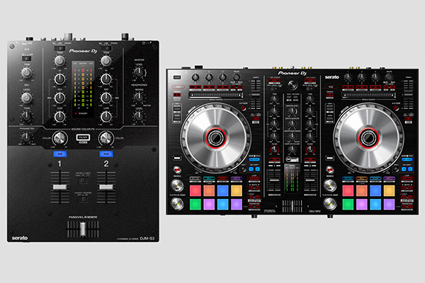 Pioneer DJがDJM-S3ミキサーとDDJ-SR2コントローラーを発表