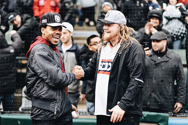 Chance The Rapper and Pat Corcoran