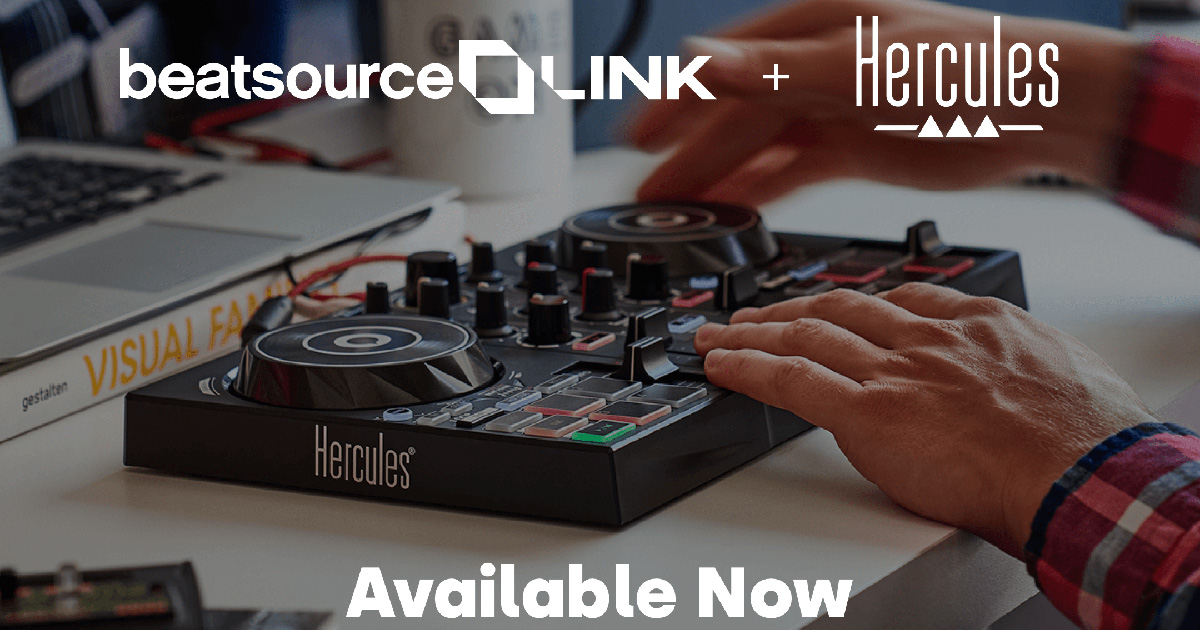 Beatsource LINK x Hercules
