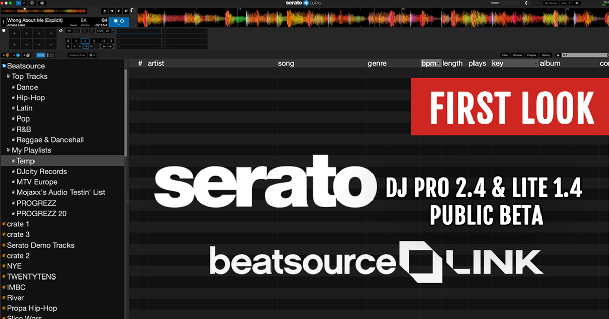 Serato DJ Pro Beta First Look