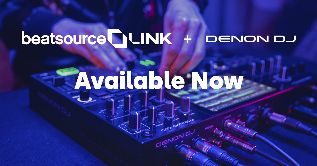 Beatsource LINK Is Now Available in Denon DJ Devices