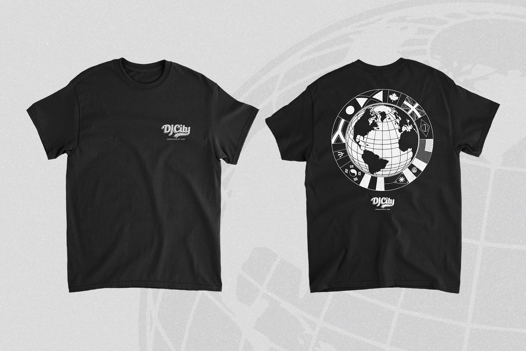 Worldwide Collection 01: Tees Black