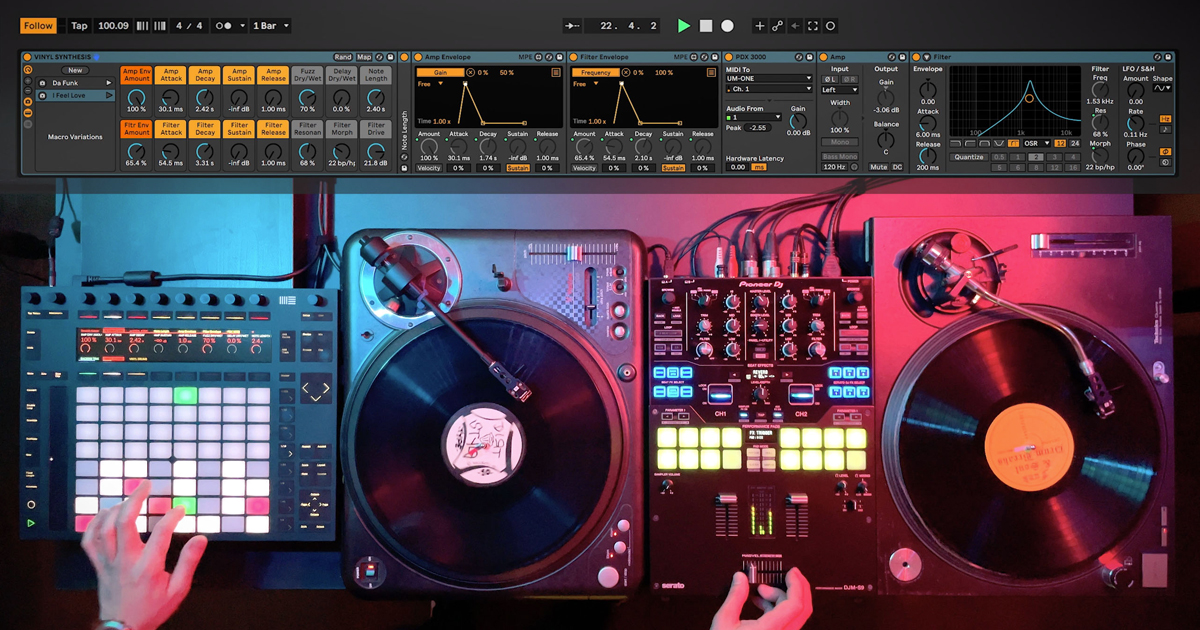 Watch a Demonstration of Ableton Live 11's Vinyl Synthesis Technology