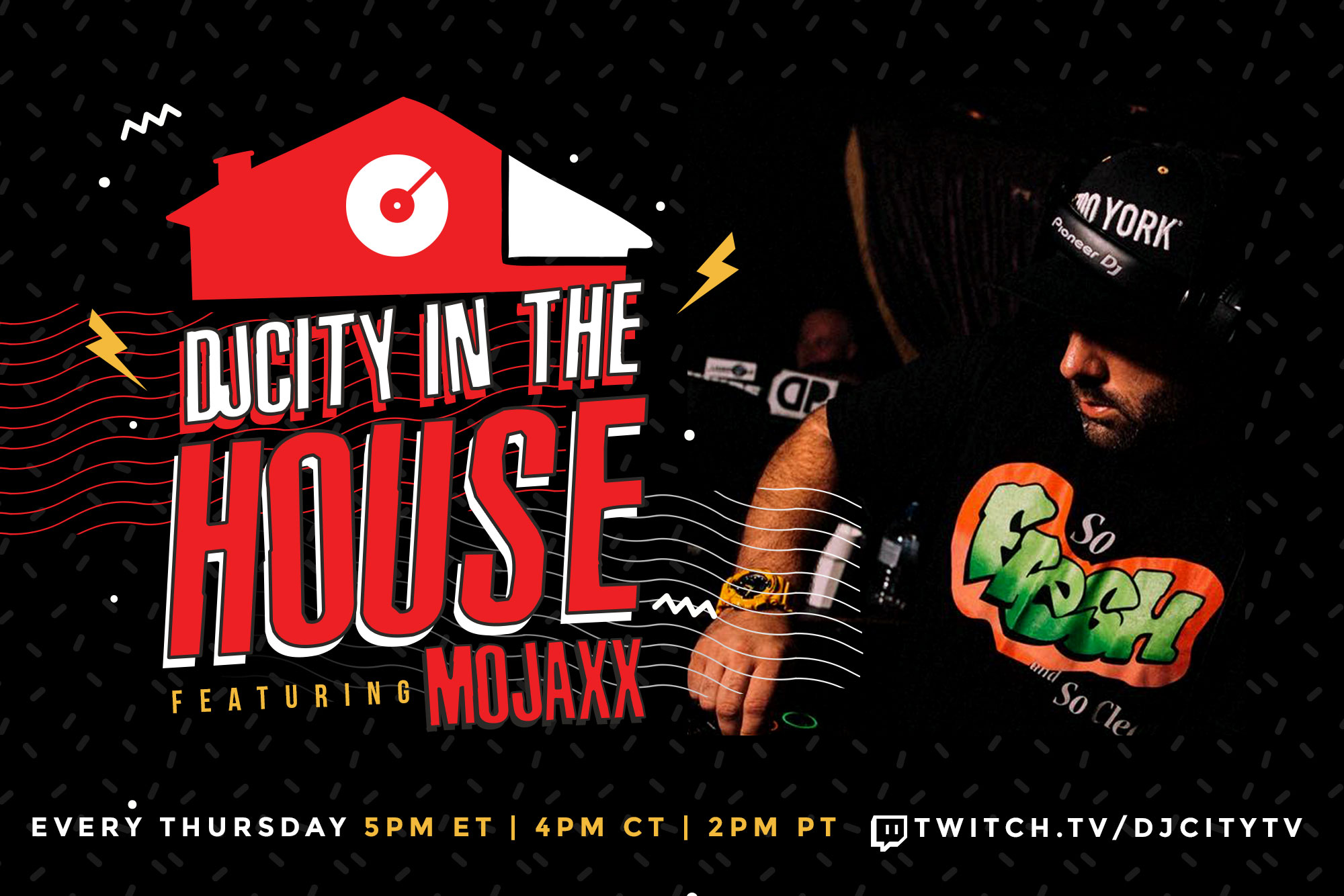 DJcityTV Launches New Twitch Series, ‘DJcity in the House’ Feat. Mojaxx