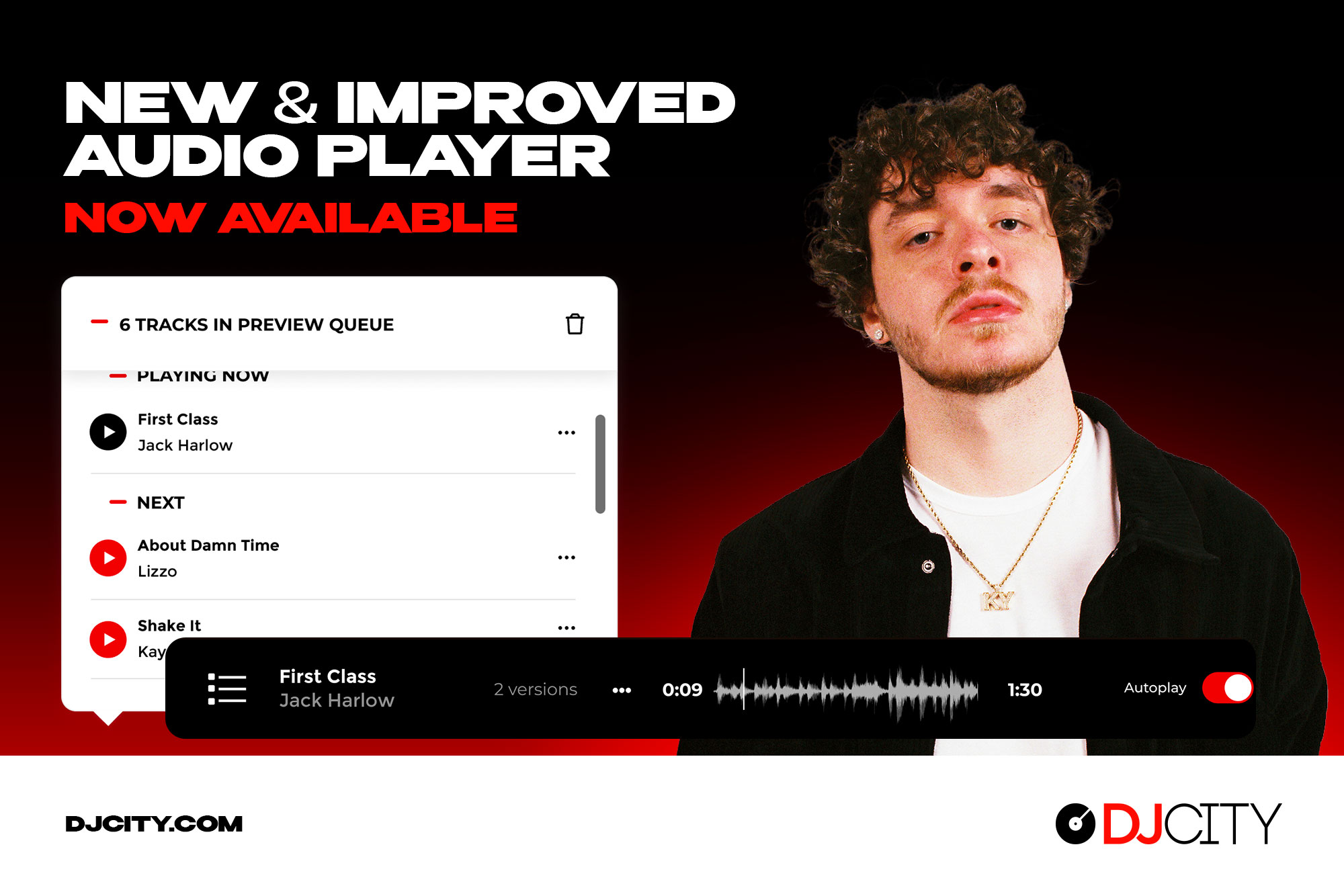 New Enhanced Audio Player Now Available on DJcity