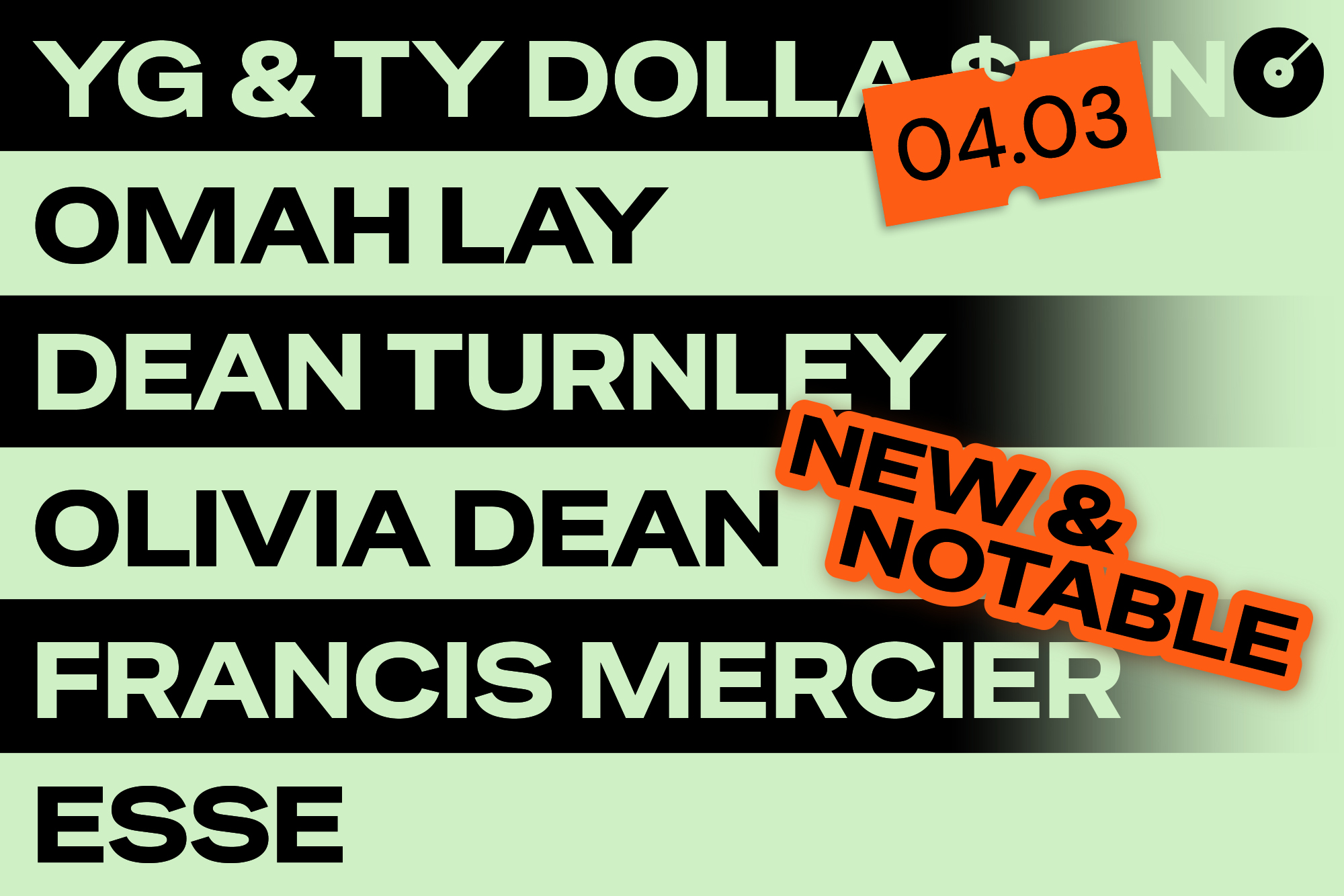 🆕 This Week’s Must-Play Tracks From YG & Ty Dolla $ign, Omah Lay, Dean Turnley + more! 🆕 This Week’s Must-Play Tracks From YG & Ty Dolla $ign, Omah Lay, Dean Turnley + more!