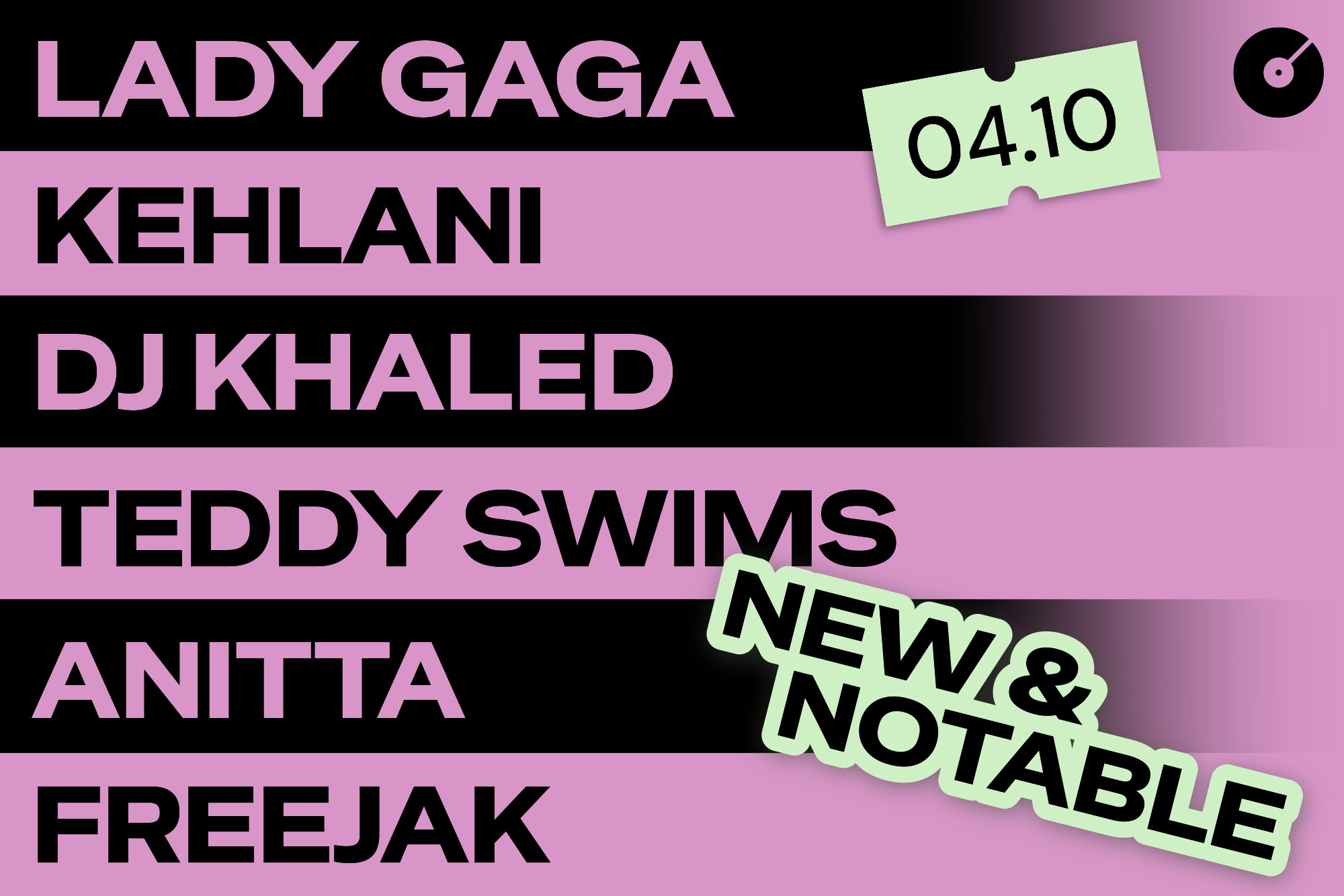 🆕 This Week’s Must-Play Tracks From Lady Gaga, Kehlani, DJ Khaled + more! 🆕 This Week’s Must-Play Tracks From Lady Gaga, Kehlani, DJ Khaled + more!