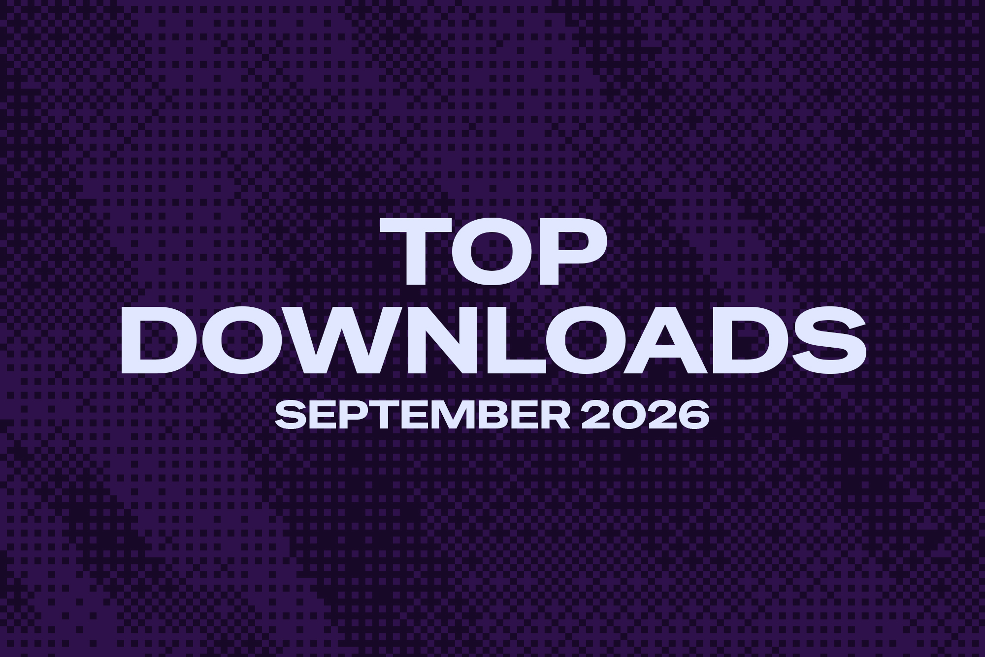 DJcity September Download Charts